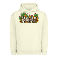 Pigment Pistachio Cactus Cowhide Sunflower Mama and Mini Set Urban Hoodie - Jasminsmagicworld