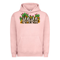 Pigment Salmon Cactus Cowhide Sunflower Mama and Mini Set Urban Hoodie - Jasminsmagicworld