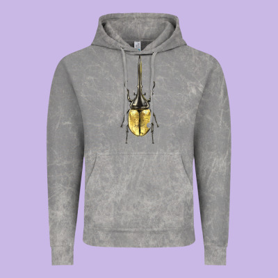 Hercules Beetle Vintage Hoodie Designed By Lillyallendesigns