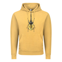 Vintage Mustard hercules beetle Vintage Hoodie - LillyAllenDesigns