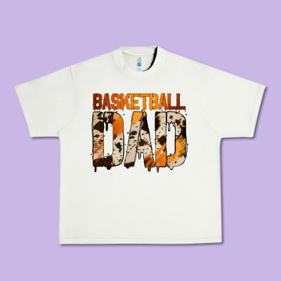 No Background Basketball Dad Urban Heavy Tee Designed By Jasminsmagicworld