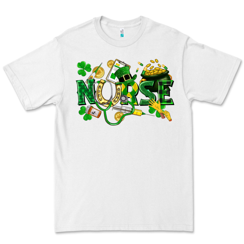 Nurse St Patrick Premium Tee by FaDigitalArtStudio | Teevron