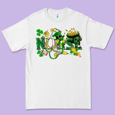 Nurse St Patrick Premium Tee Designed By Fadigitalartstudio