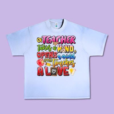 A Teacher Takes A Hand Opens A Mind And Touches A Urban Heavy Tee Designed By Cowhidedigitalart