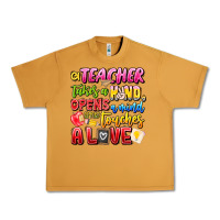 Peanut Butter a Teacher Takes a Hand Opens a mind and Touches A Urban Heavy Tee - CowhideDigitalArt