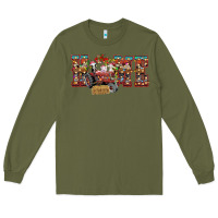 Army Green home Christmas farm animals Long Sleeve Tee - CowhideDigitalArt