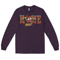 Plum home Christmas farm animals Long Sleeve Tee - CowhideDigitalArt
