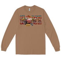 Toasted Coconut home Christmas farm animals Long Sleeve Tee - CowhideDigitalArt