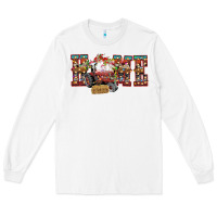 White home Christmas farm animals Long Sleeve Tee - CowhideDigitalArt