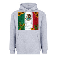 Heather Grey cactus sunflower mexican flag z Heavyweight Hoodie - Jasminsmagicworld