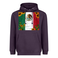 Plum cactus sunflower mexican flag z Heavyweight Hoodie - Jasminsmagicworld