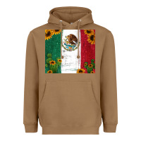 Toasted Coconut cactus sunflower mexican flag z Heavyweight Hoodie - Jasminsmagicworld