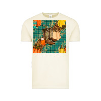 Vintage Arctic fall boot seamless pattern Vintage Tee - BundleAndBundleShop