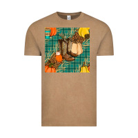 Fall Boot Seamless Pattern Vintage Tee | Teevron