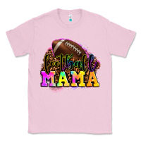 Bubblegum Pink football mama Classic Tee - OliviaCreatesArt