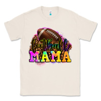 Natural football mama Classic Tee - OliviaCreatesArt