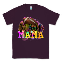 Plum football mama Classic Tee - OliviaCreatesArt