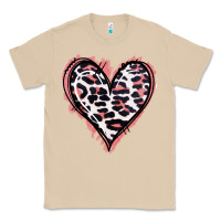 Mushroom Leopard Glitter Heart Classic Tee - Jasminsmagicworld