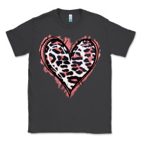 Smoke Leopard Glitter Heart Classic Tee - Jasminsmagicworld