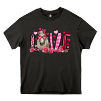 Asphalt valentines day love horse Heavy Core Tee - OliviaCreatesArt