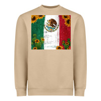 Mushroom cactus sunflower mexican flag z Heavyweight Sweatshirt - Jasminsmagicworld