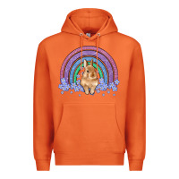 Carrot bunny rainbow Premium Hoodie - Artiststas