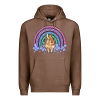 Chestnut bunny rainbow Premium Hoodie - Artiststas