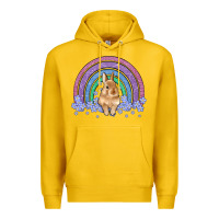 Lemon bunny rainbow Premium Hoodie - Artiststas