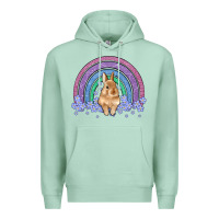 Seafoam bunny rainbow Premium Hoodie - Artiststas