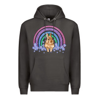 Smoke bunny rainbow Premium Hoodie - Artiststas