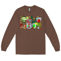 Chestnut Christmas tequila Long Sleeve Tee - CowhideDigitalArt