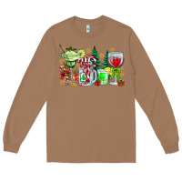 Toasted Coconut Christmas tequila Long Sleeve Tee - CowhideDigitalArt