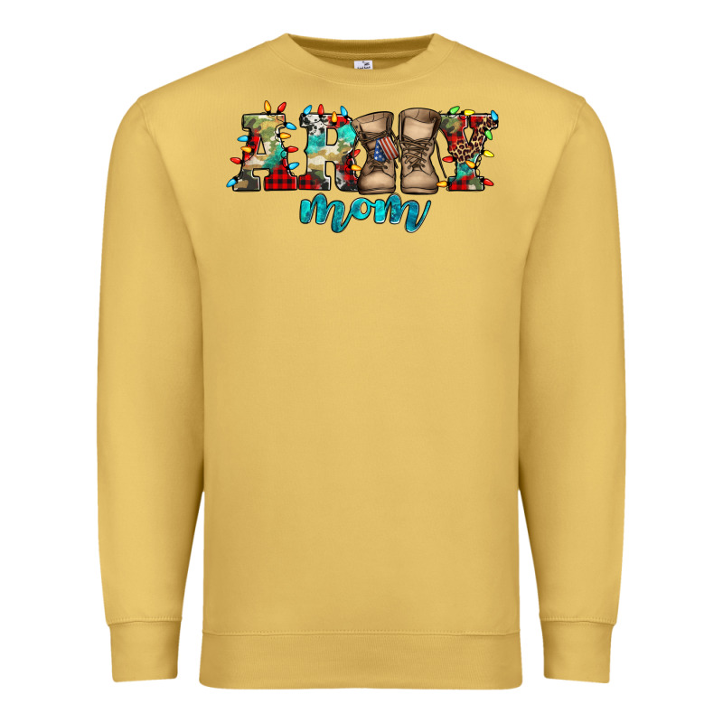 Army Mom Christmas Premium Sweatshirt by Jasminsmagicworld | Teevron