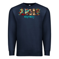 Navy army mom christmas Premium Sweatshirt - Jasminsmagicworld