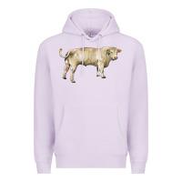 Lilac charolais bull Premium Hoodie - RanaPortraitStore