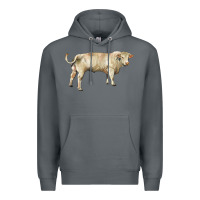 Rock charolais bull Premium Hoodie - RanaPortraitStore