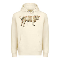 Sandshell charolais bull Premium Hoodie - RanaPortraitStore