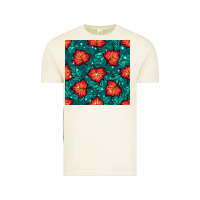 Vintage Arctic fall leaves seamless pattern Vintage Tee - BundleAndBundleShop
