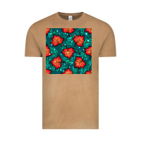 Vintage Camel fall leaves seamless pattern Vintage Tee - BundleAndBundleShop