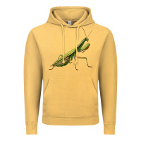 Vintage Mustard mantis Vintage Hoodie - LillyAllenDesigns