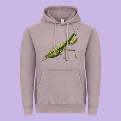 Mantis Vintage Hoodie Designed By Lillyallendesigns