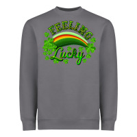 Storm Feeling lucky with rainbow Heavyweight Sweatshirt - RanaPortraitStore