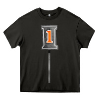 Asphalt marker 1 chain fa element Heavy Core Tee - FaDigitalArtStudio