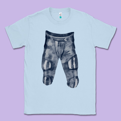 Football Padded Pant Fa Element Classic Tee Designed By Fadigitalartstudio