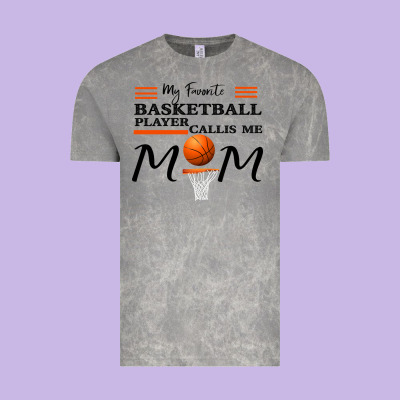 My Favorite Basketball Player Calls Me Mom Vintage Tee Designed By Bettercallsaul