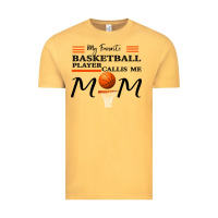Vintage Mustard My Favorite Basketball Player Calls Me Mom Vintage Tee - Bettercallsaul