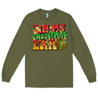 Army Green inmy christmas era Long Sleeve Tee - CowhideDigitalArt