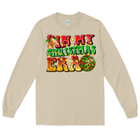 Mushroom inmy christmas era Long Sleeve Tee - CowhideDigitalArt