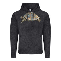 Vintage Arctic Tortoise Illustrations Vintage Hoodie - LillyAllenDesigns