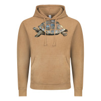 Vintage Camel Tortoise Illustrations Vintage Hoodie - LillyAllenDesigns